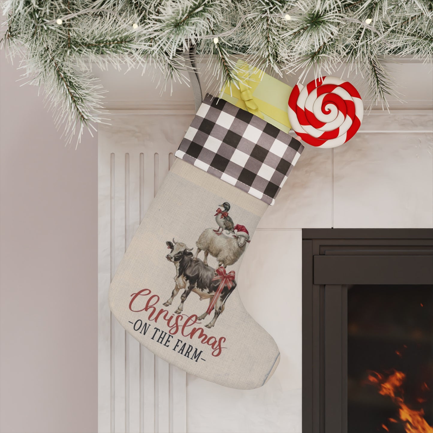 Christmas on the farm / Christmas Stocking