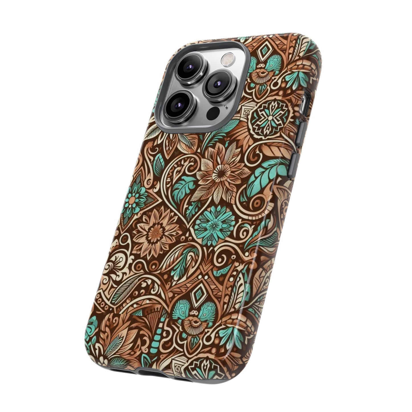 Leather & Turquoise / Tough Cases