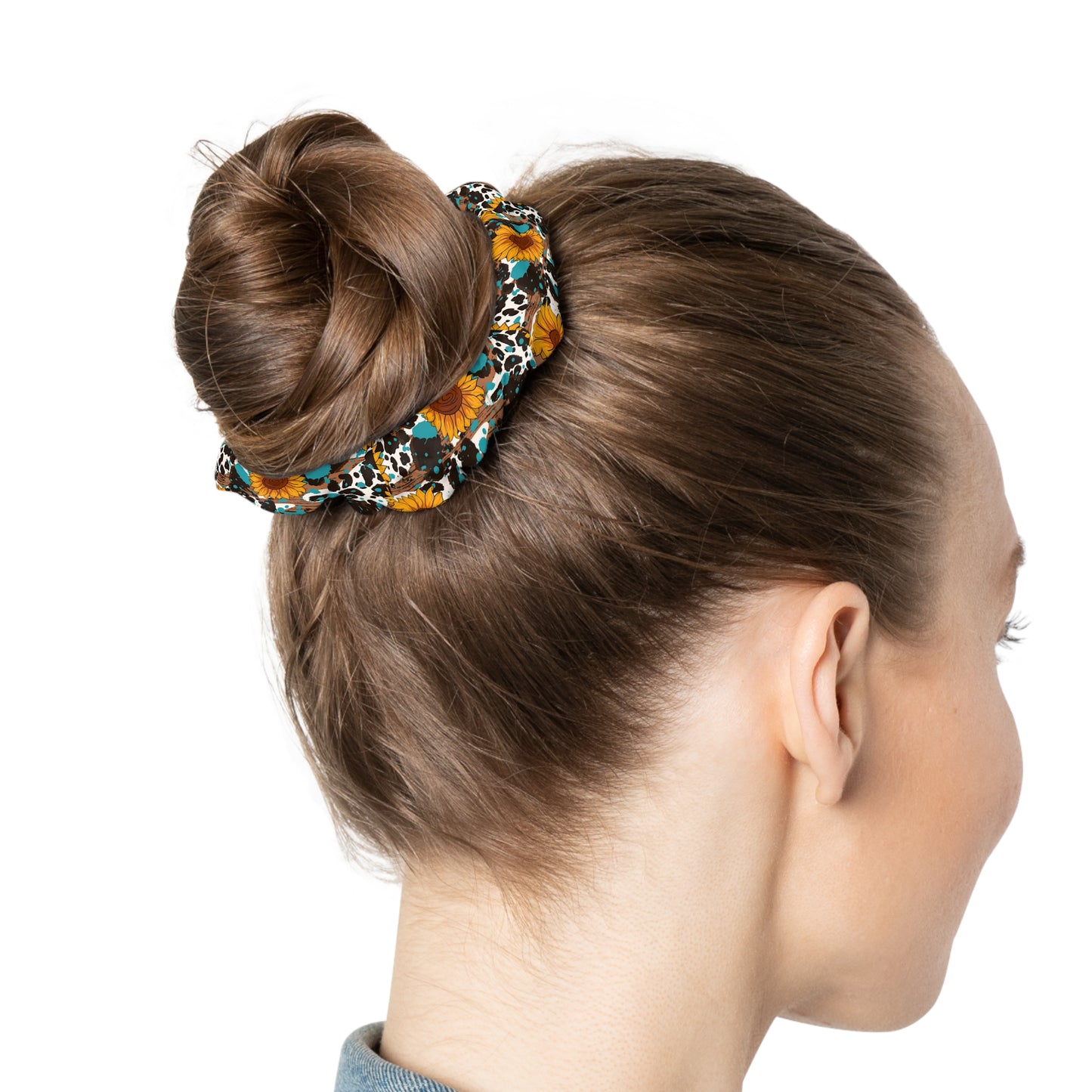 Sunflower Scrunchie