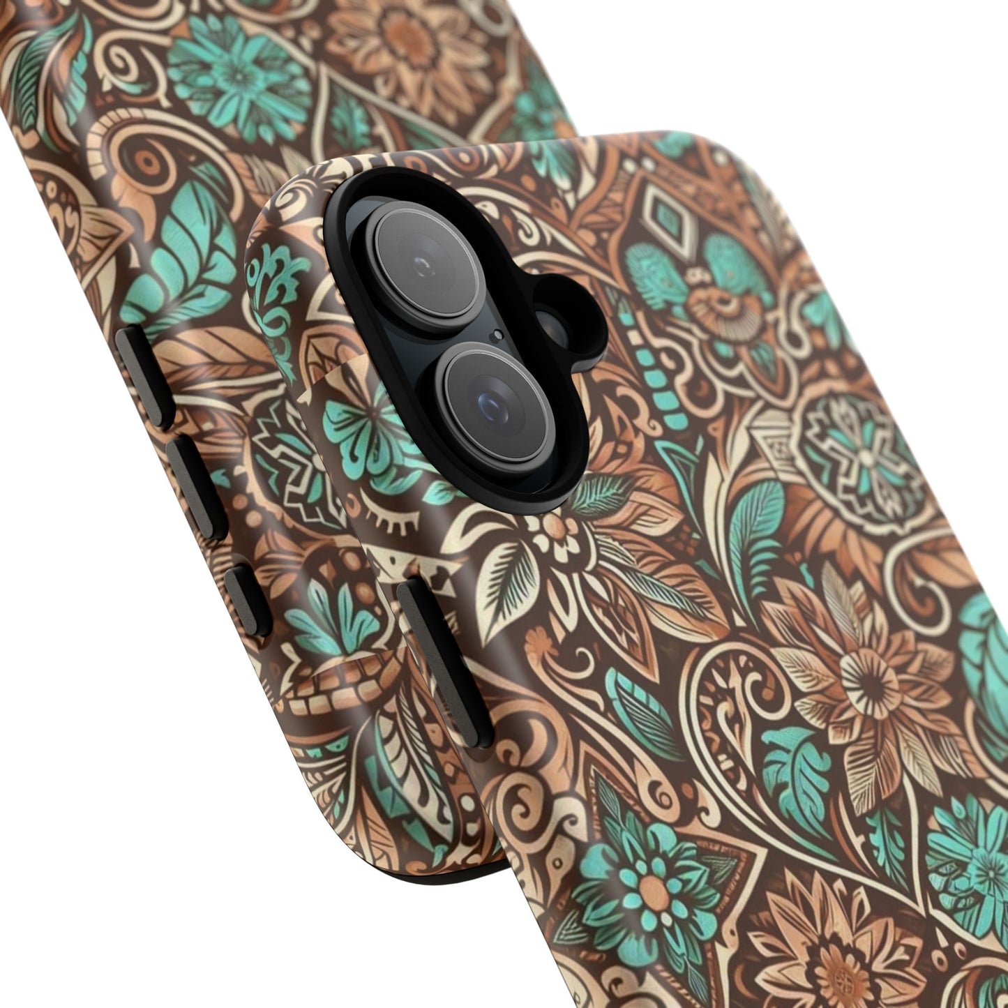Leather & Turquoise / Tough Cases