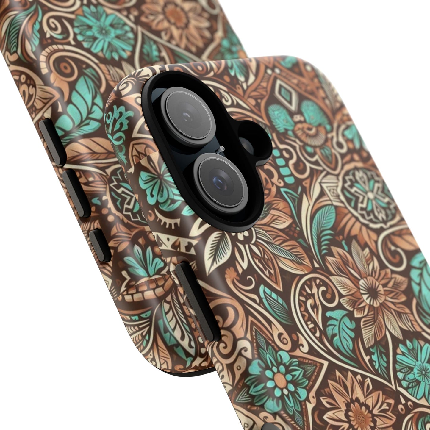 Leather & Turquoise / Tough Cases