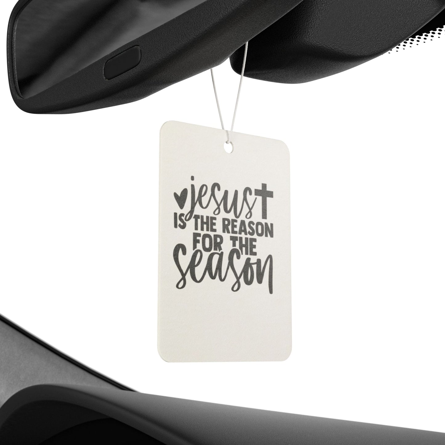 Jesus, reason for season-Car Air Freshener