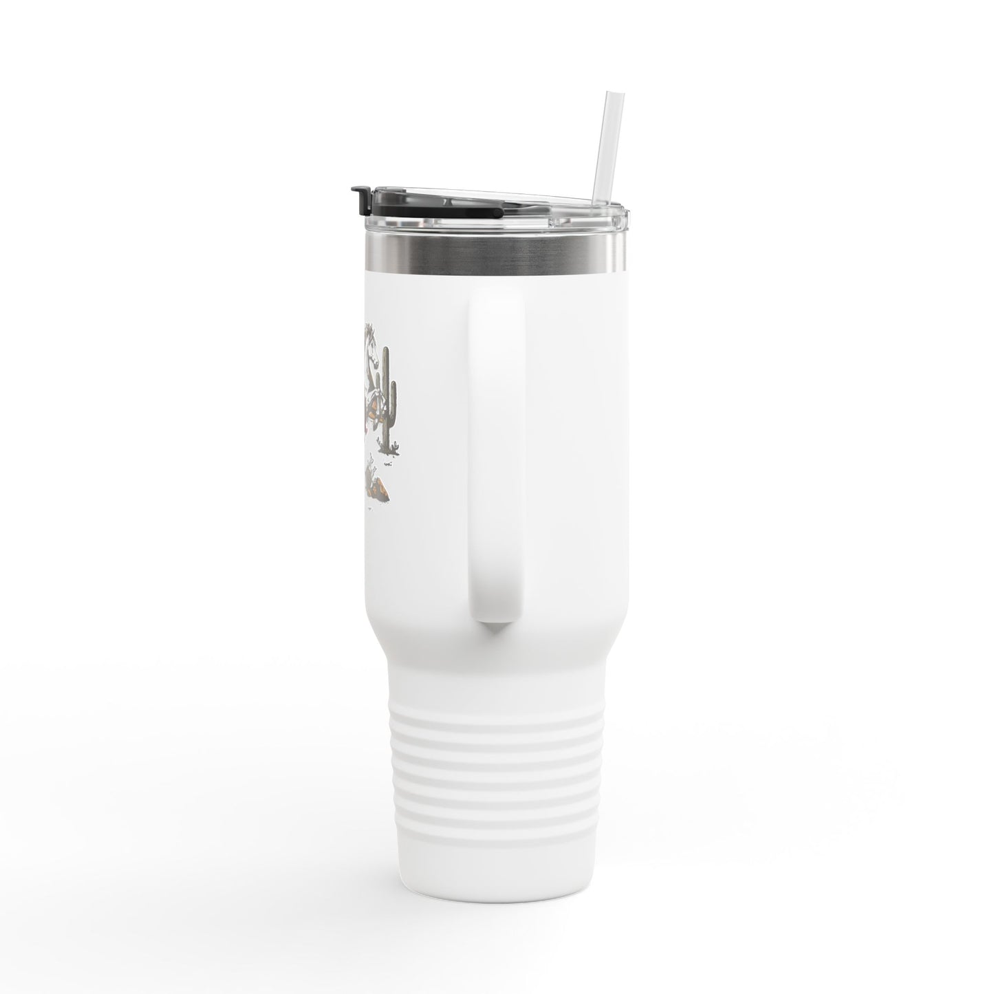 Cowgirl & Stallion/ Travel Mug, 40oz