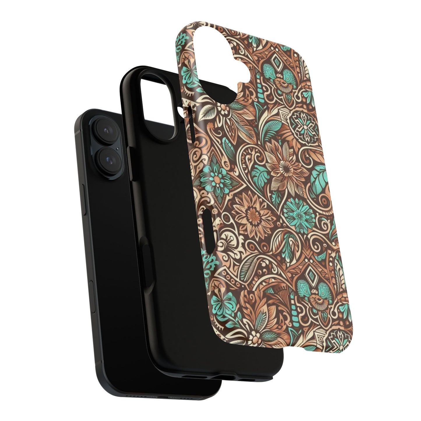 Leather & Turquoise / Tough Cases