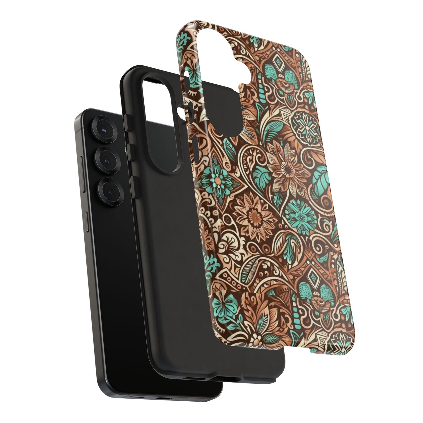 Leather & Turquoise / Tough Cases