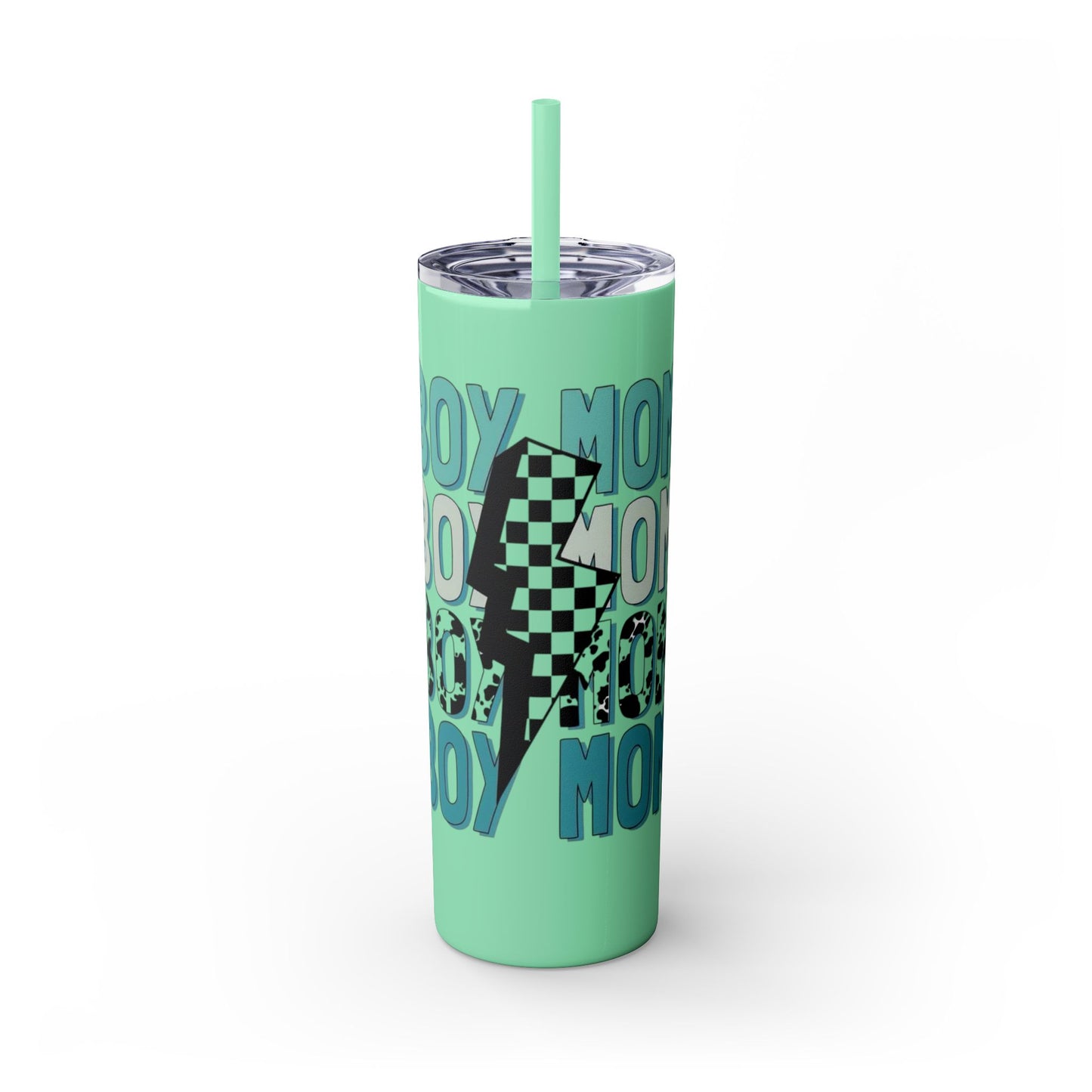 Boy Mom / Tumbler with Straw, 20oz