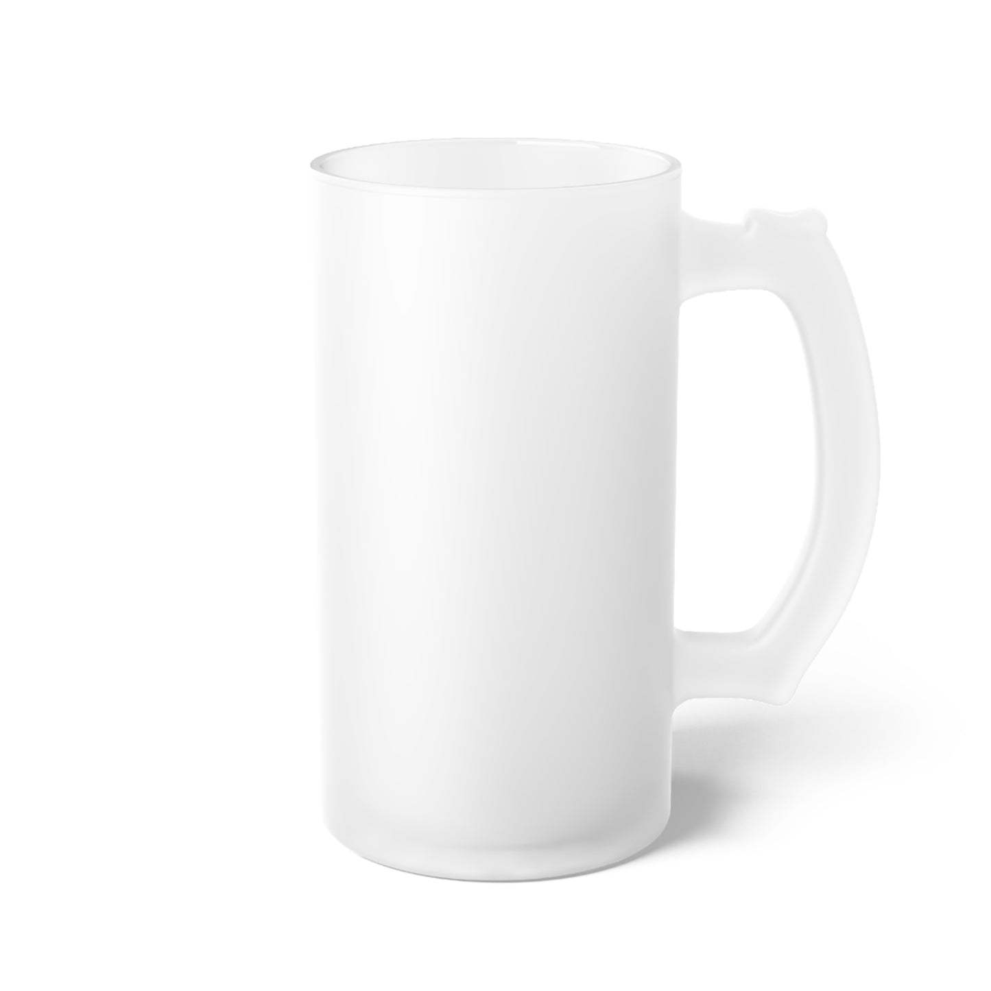 Christmas is calling / Frosted Glass Beer Mug