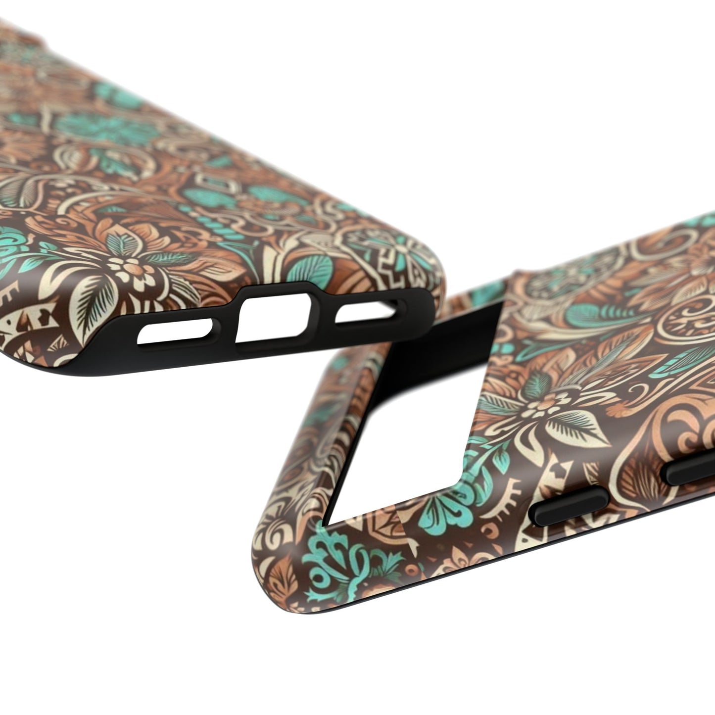 Leather & Turquoise / Tough Cases