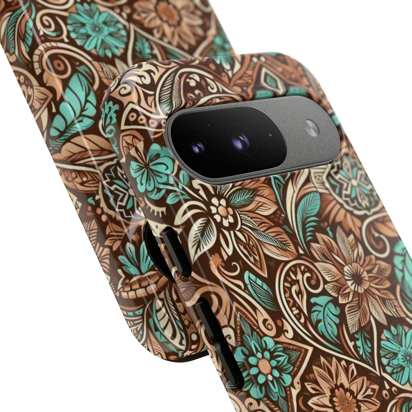 Leather & Turquoise / Tough Cases