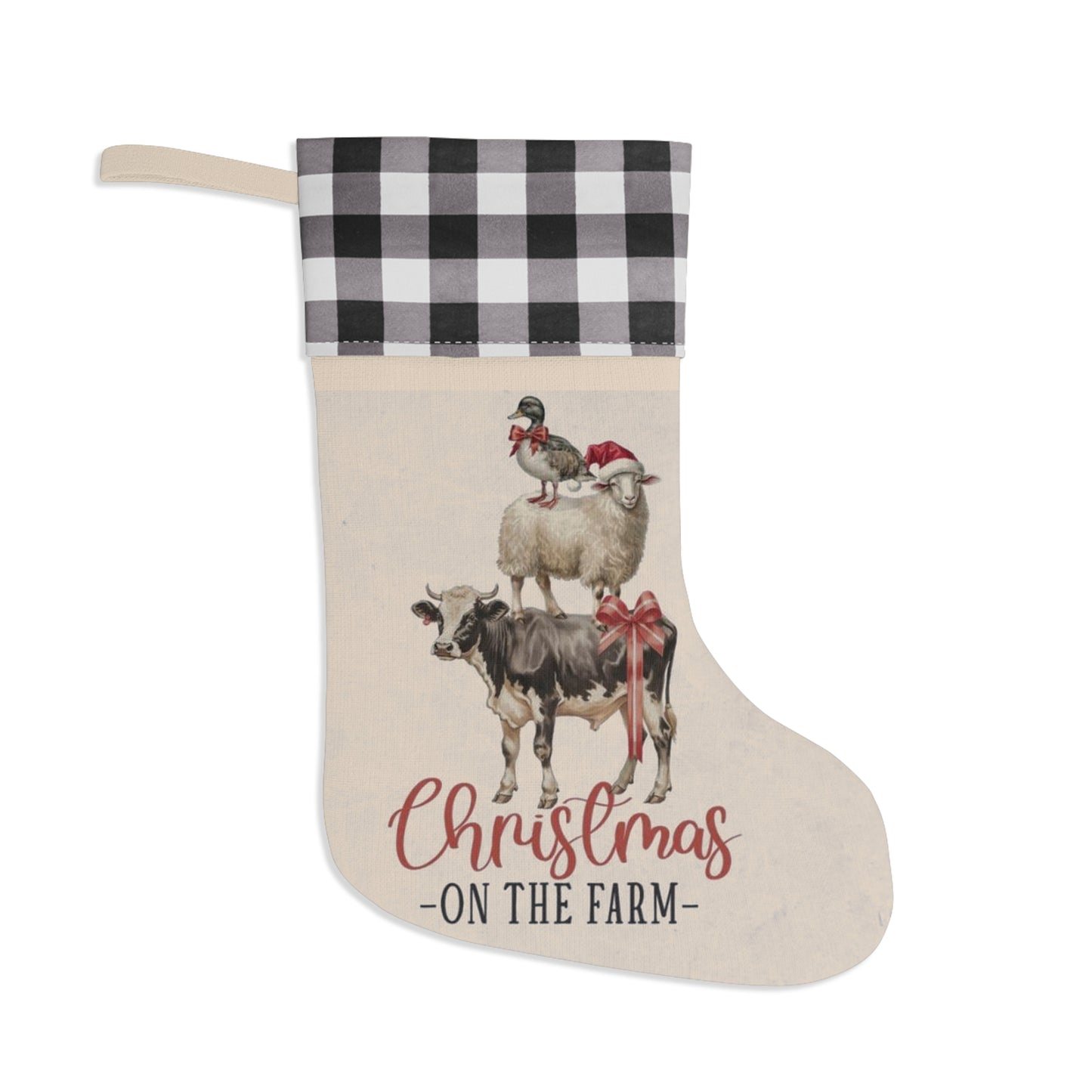 Christmas on the farm / Christmas Stocking