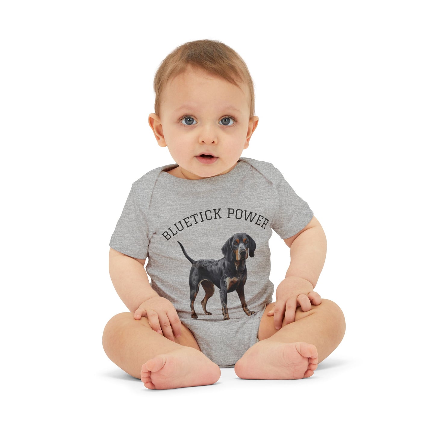 Blue Tick Power/ Infant One Piece
