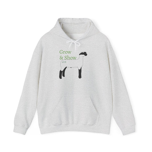Grow and show 4h hoodie-sheep