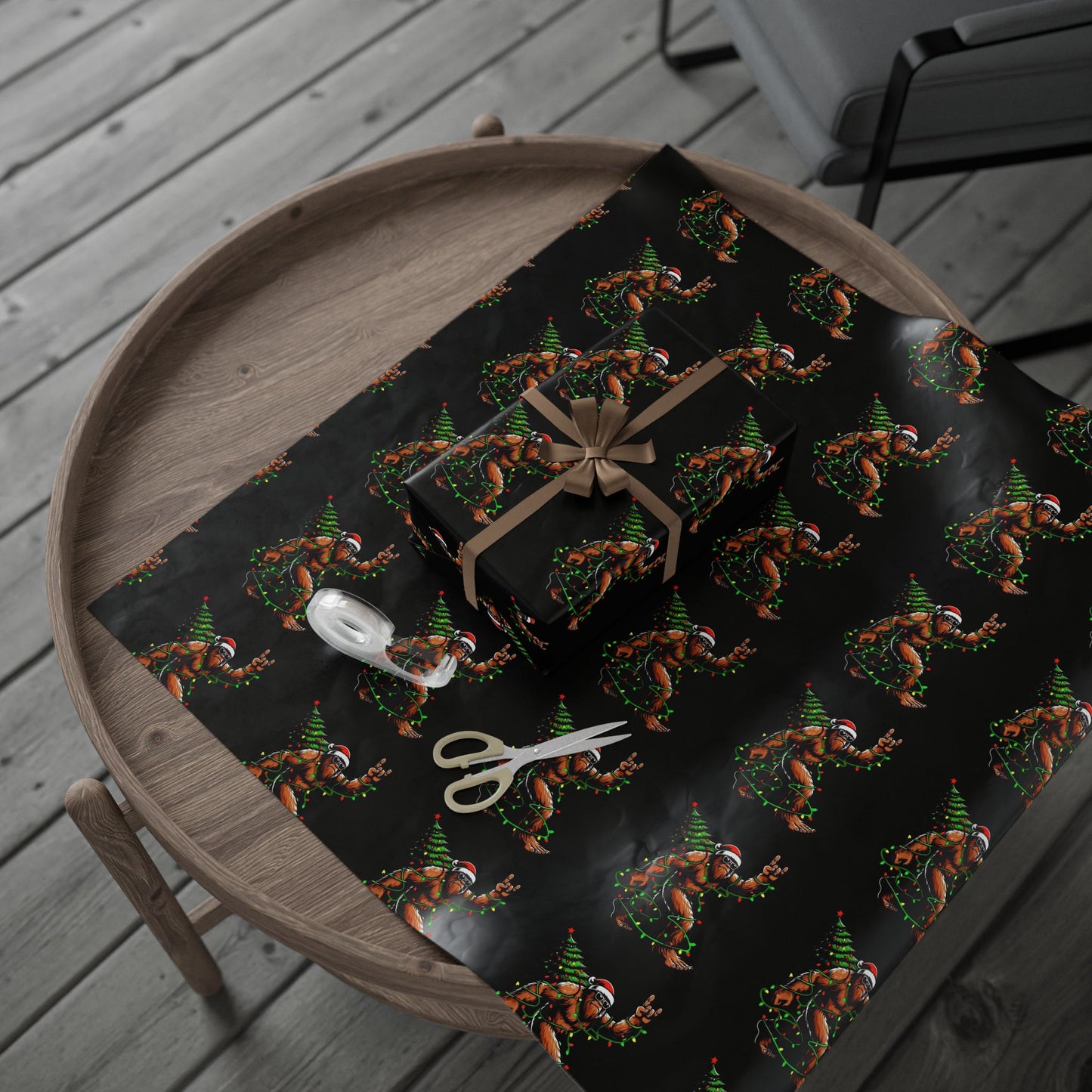 Bigfoot Christmas / Wrapping Papers