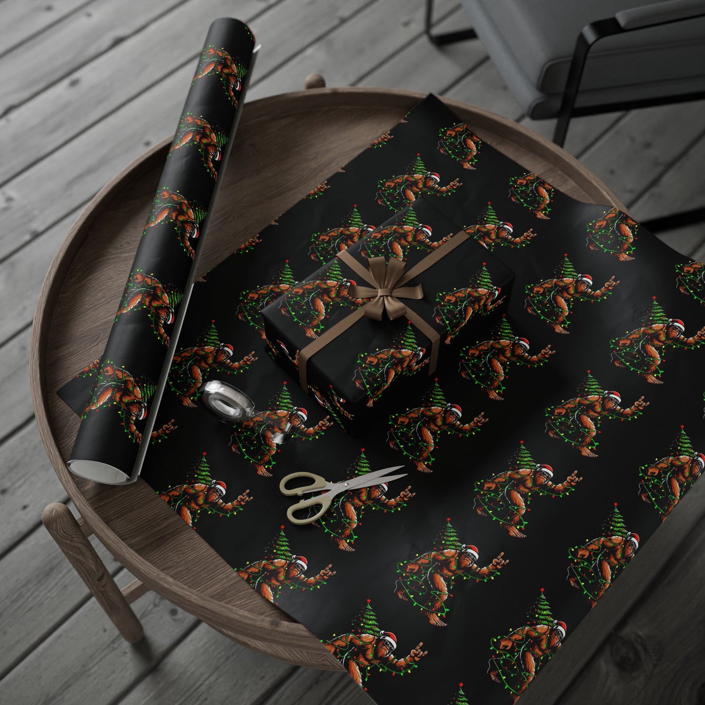 Bigfoot Christmas / Wrapping Papers