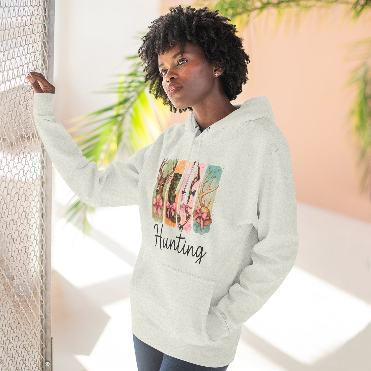 hunting / womens Fleece Hoodie
