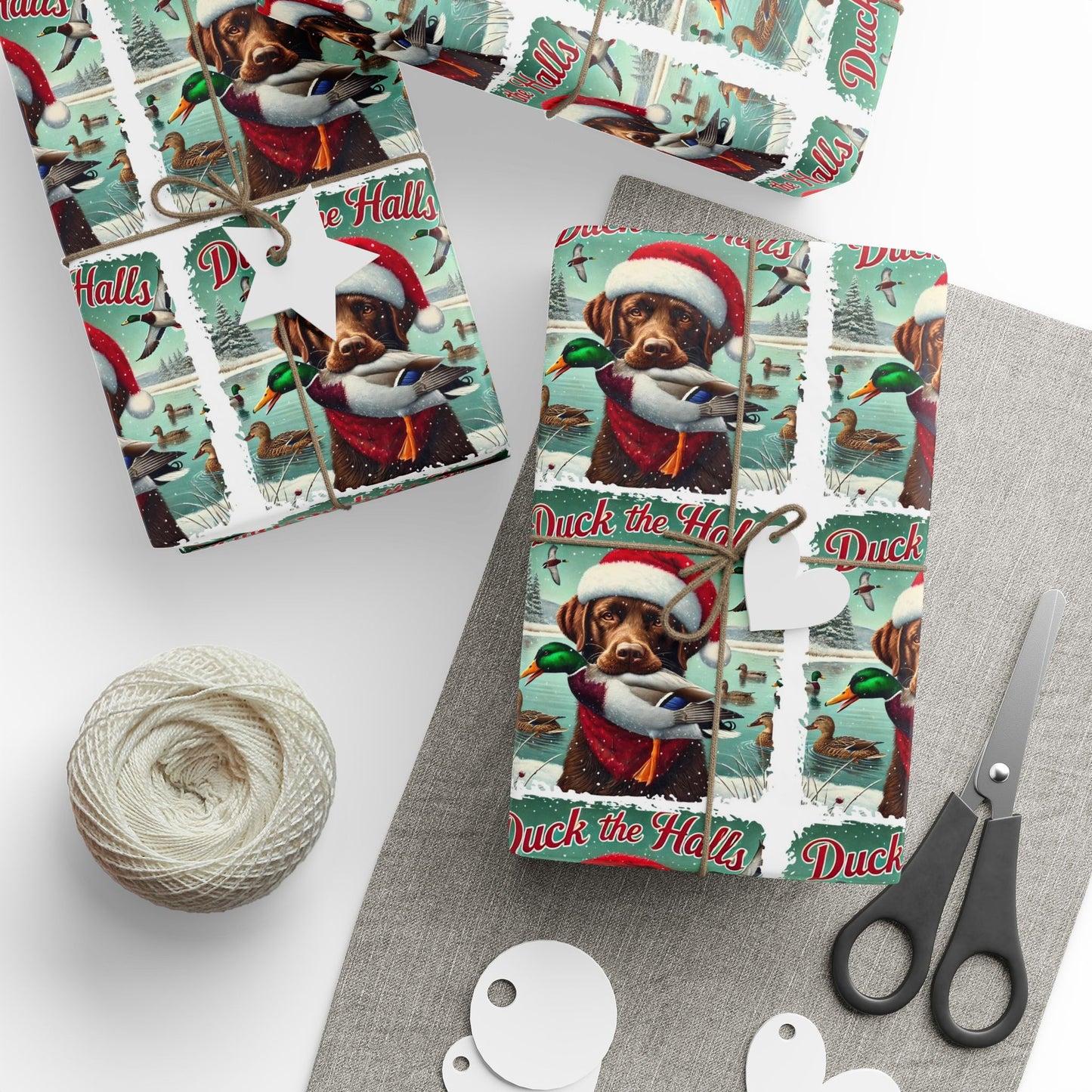 Duck the halls Wrapping Papers