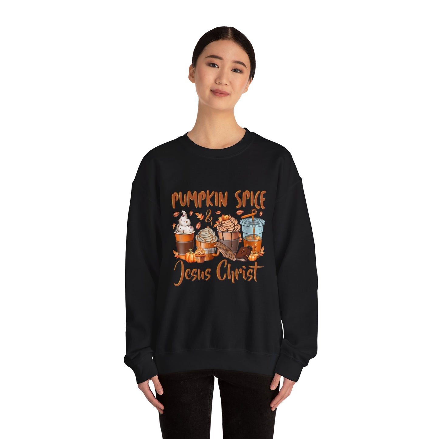 Pumpkin spice & Jesus Christ / Sweatshirt
