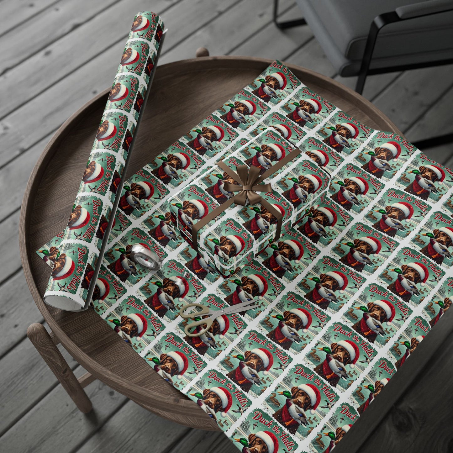 Duck the halls Wrapping Papers
