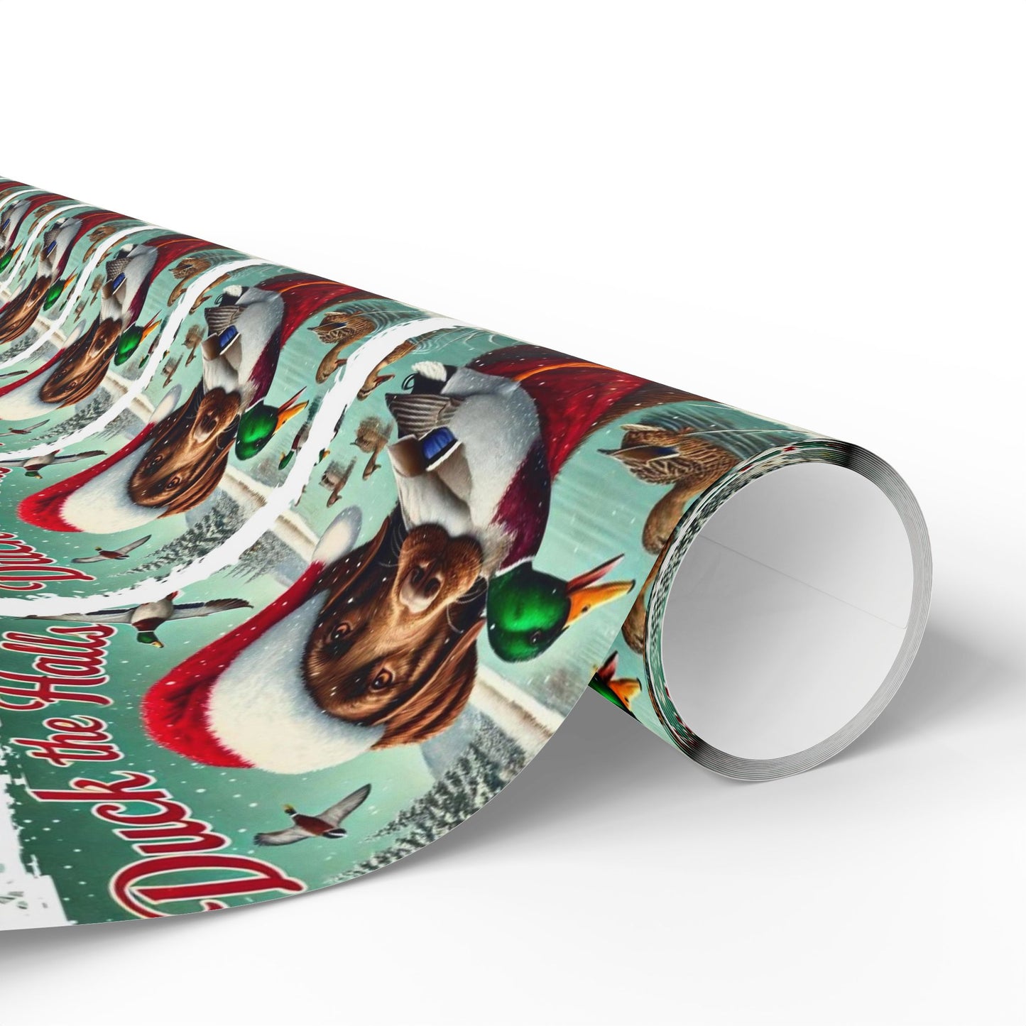 Duck the halls Wrapping Papers