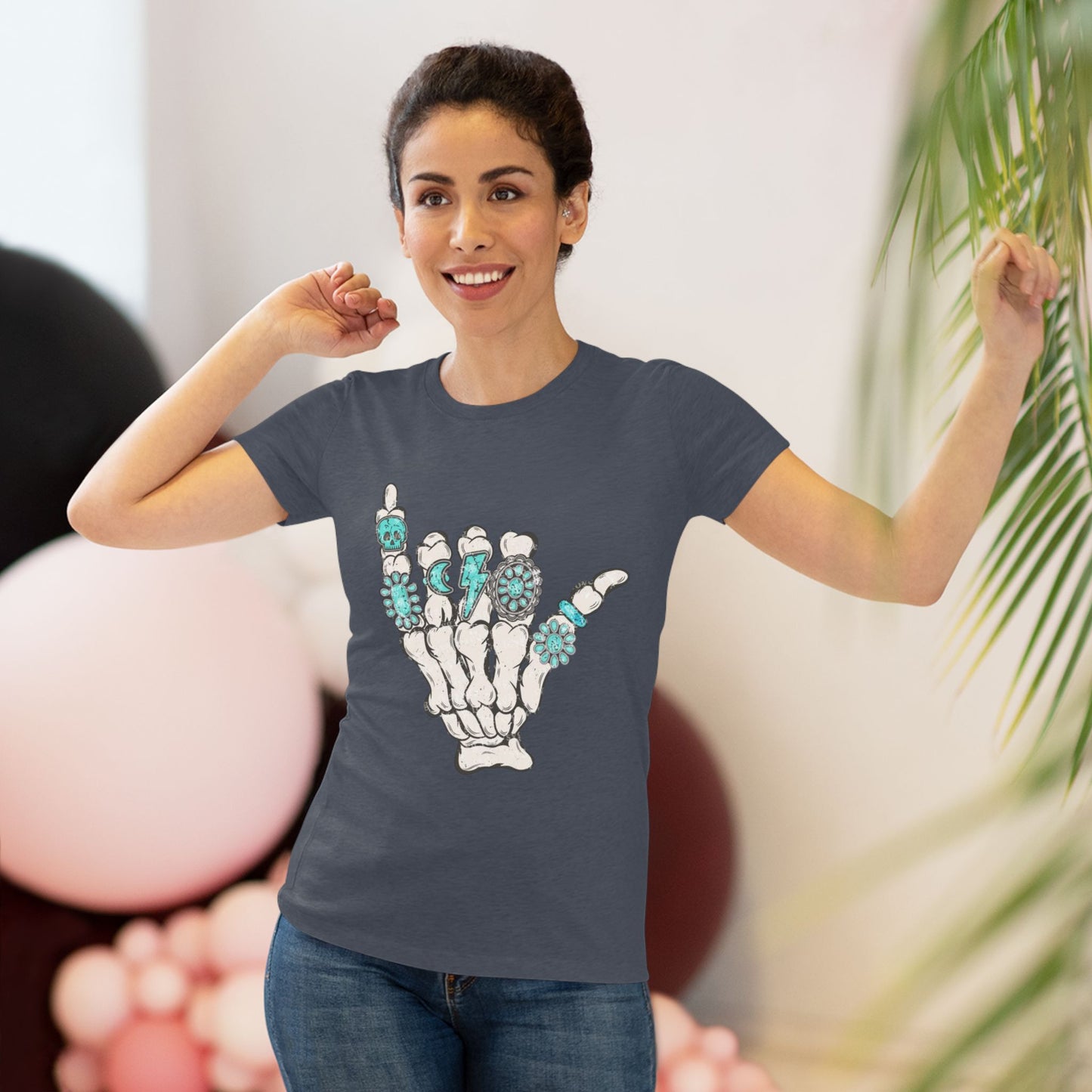 Hang loose turquoise / Tshirt
