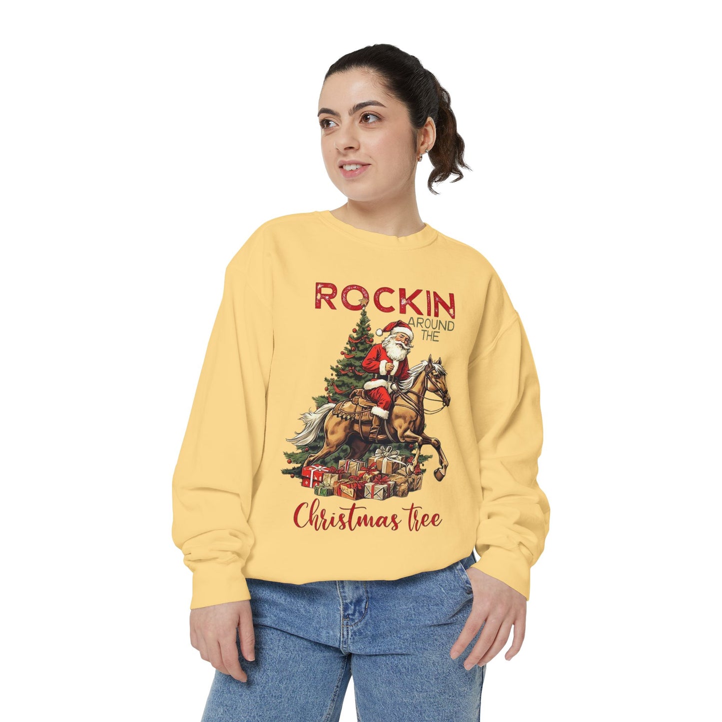 Rockin around the tree / sweatshirt