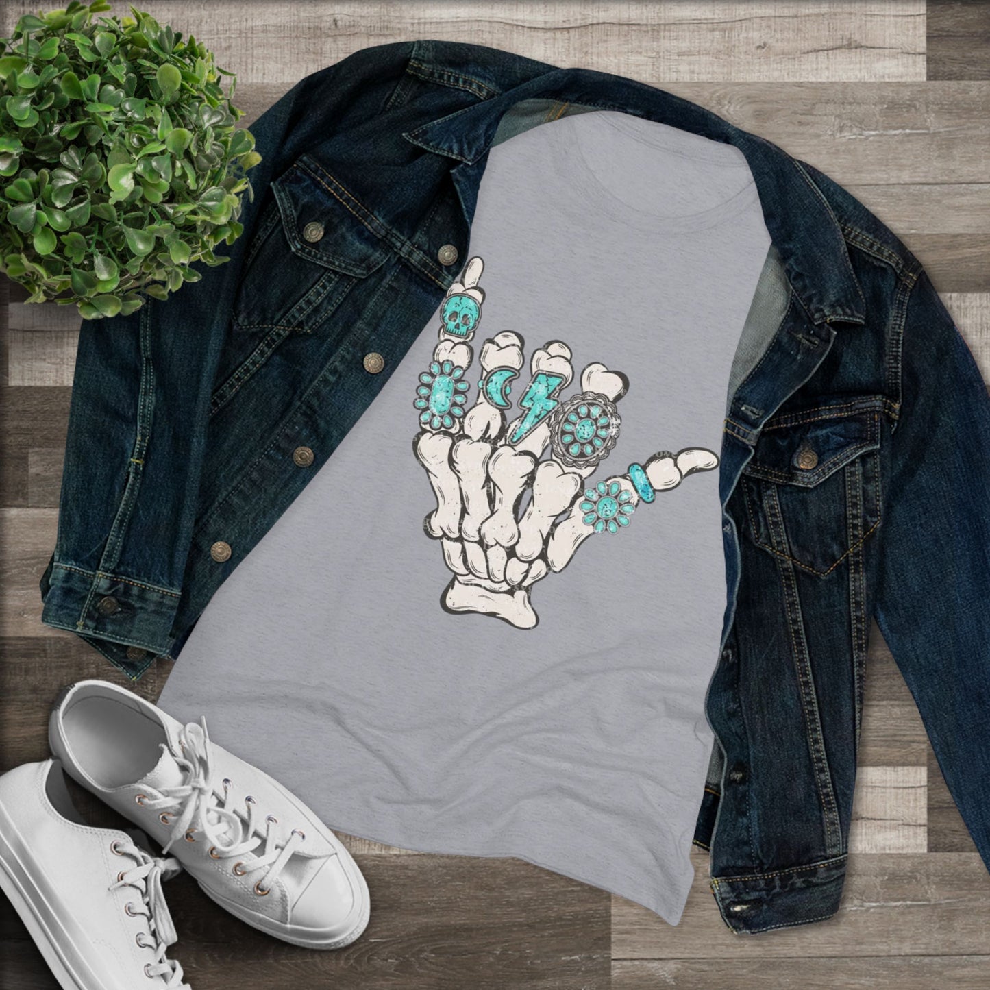 Hang loose turquoise / Tshirt