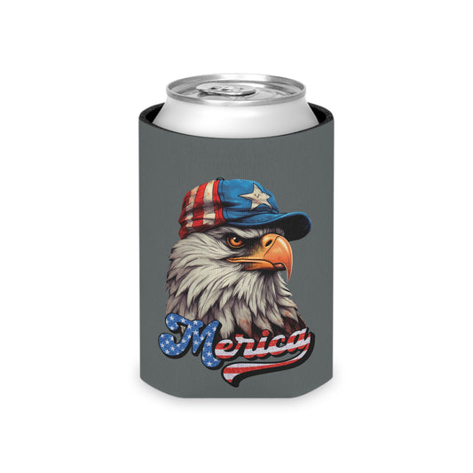 Merica eagle can sleeve