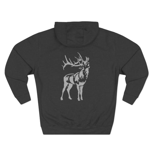 Only Bull-Three-Panel Fleece Hoodie