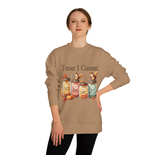 Hope, faith, love, joy / fall sweatshirt