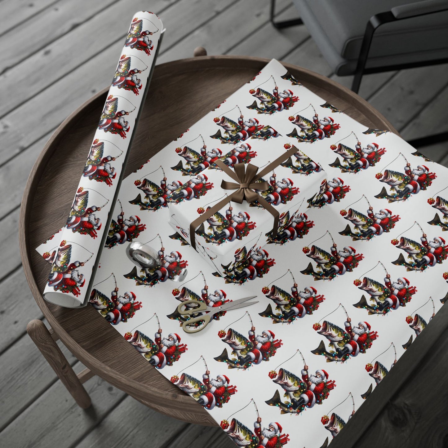 Santa Bass / Wrapping Papers