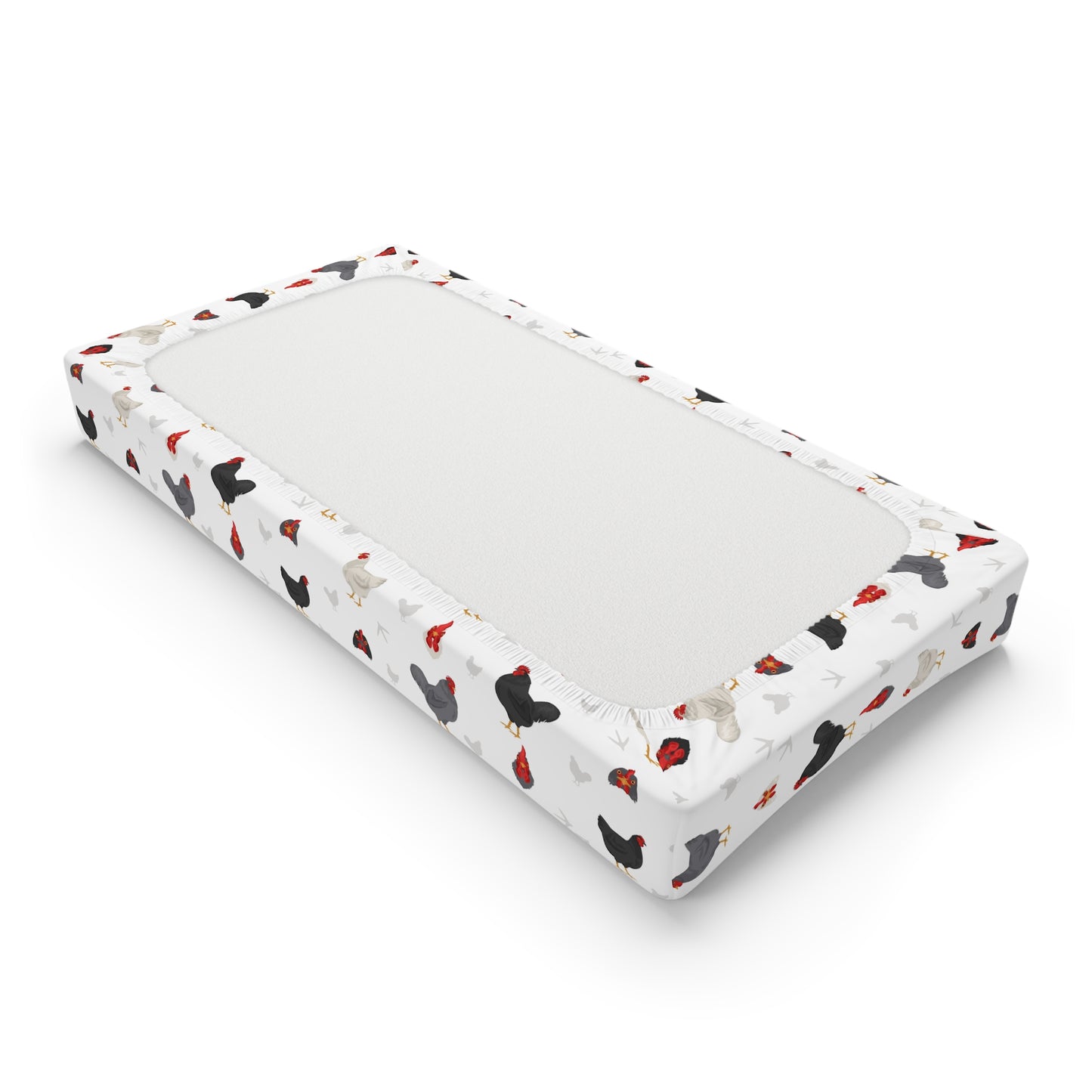 Chicken Baby Changing Pad Cover