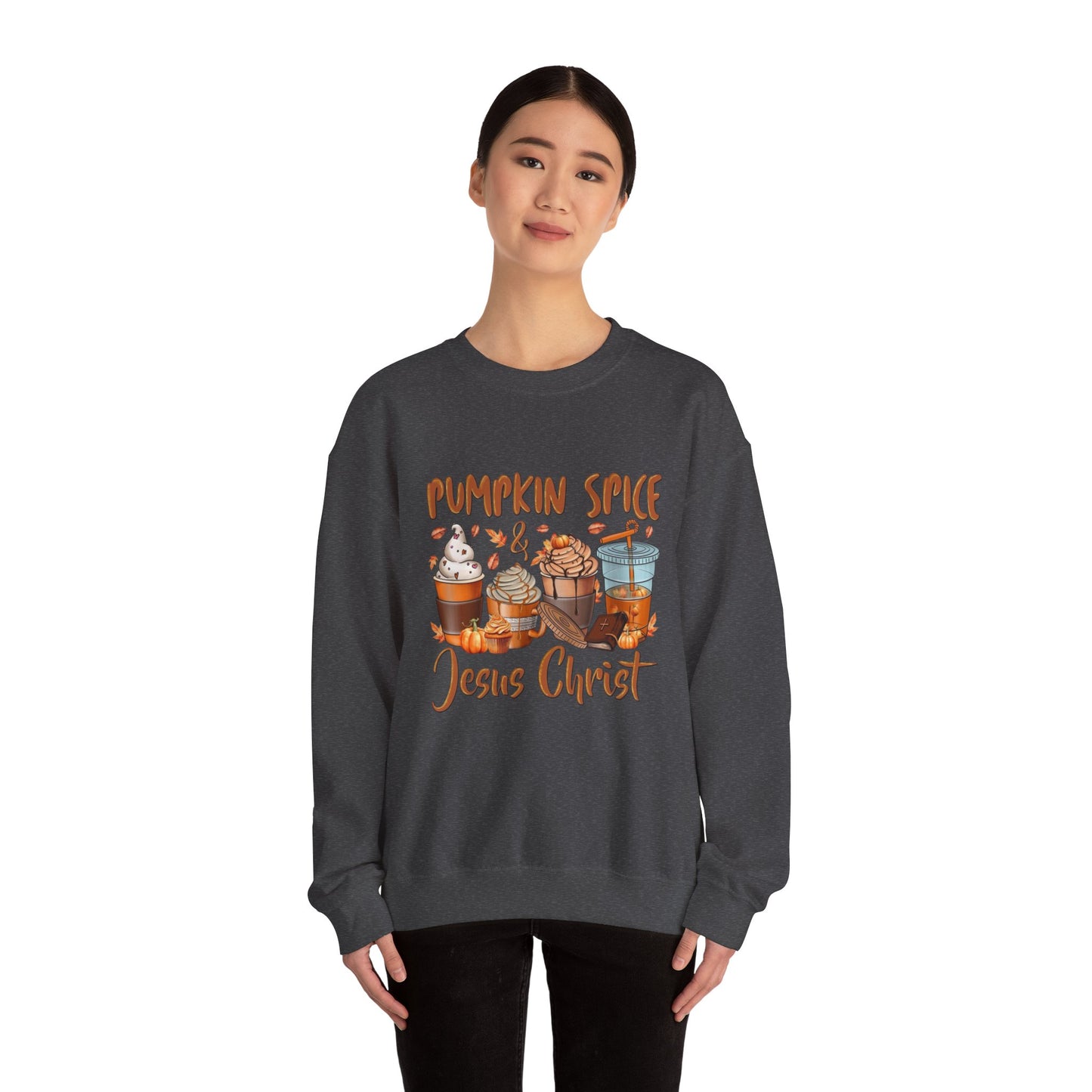 Pumpkin spice & Jesus Christ / Sweatshirt