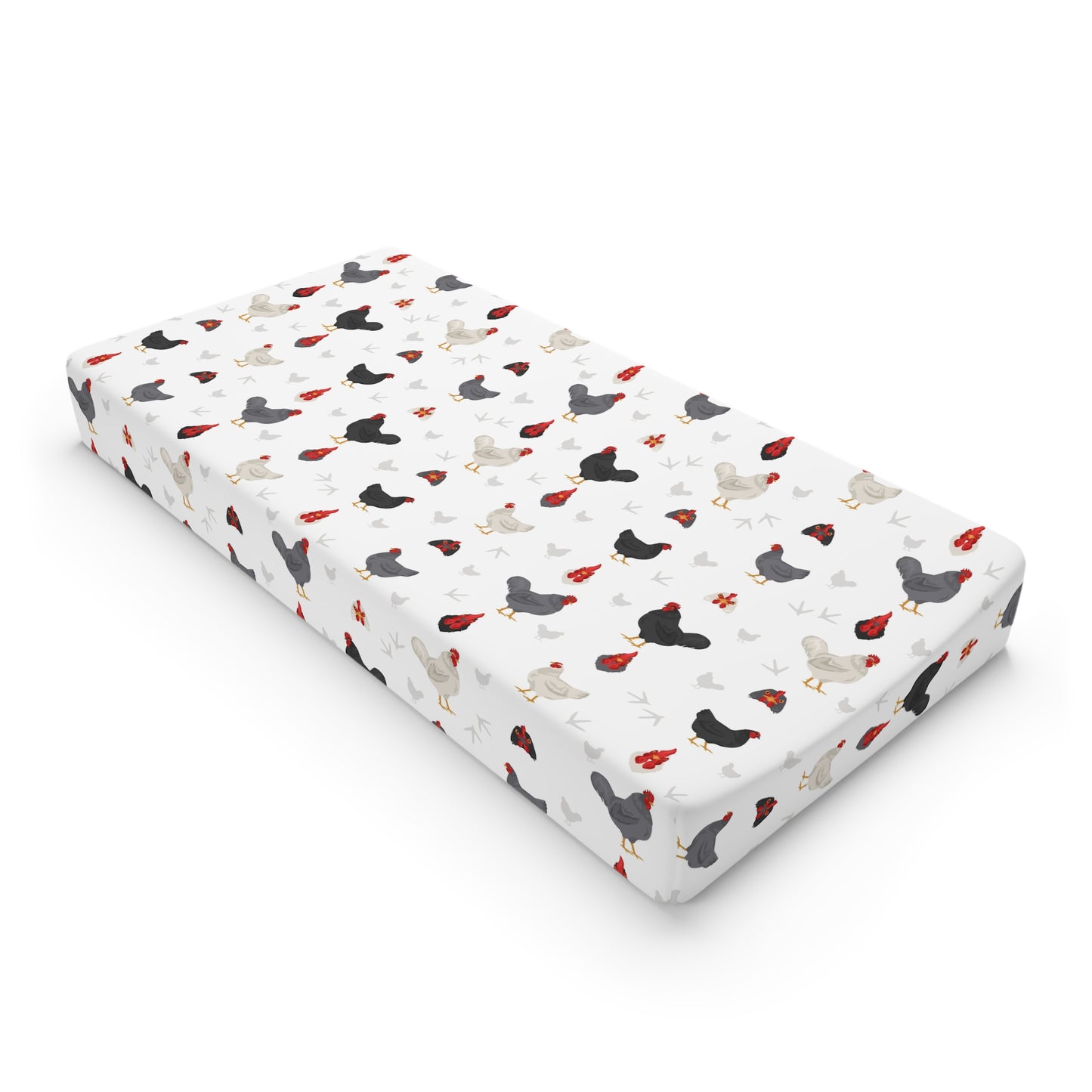 Chicken Baby Changing Pad Cover