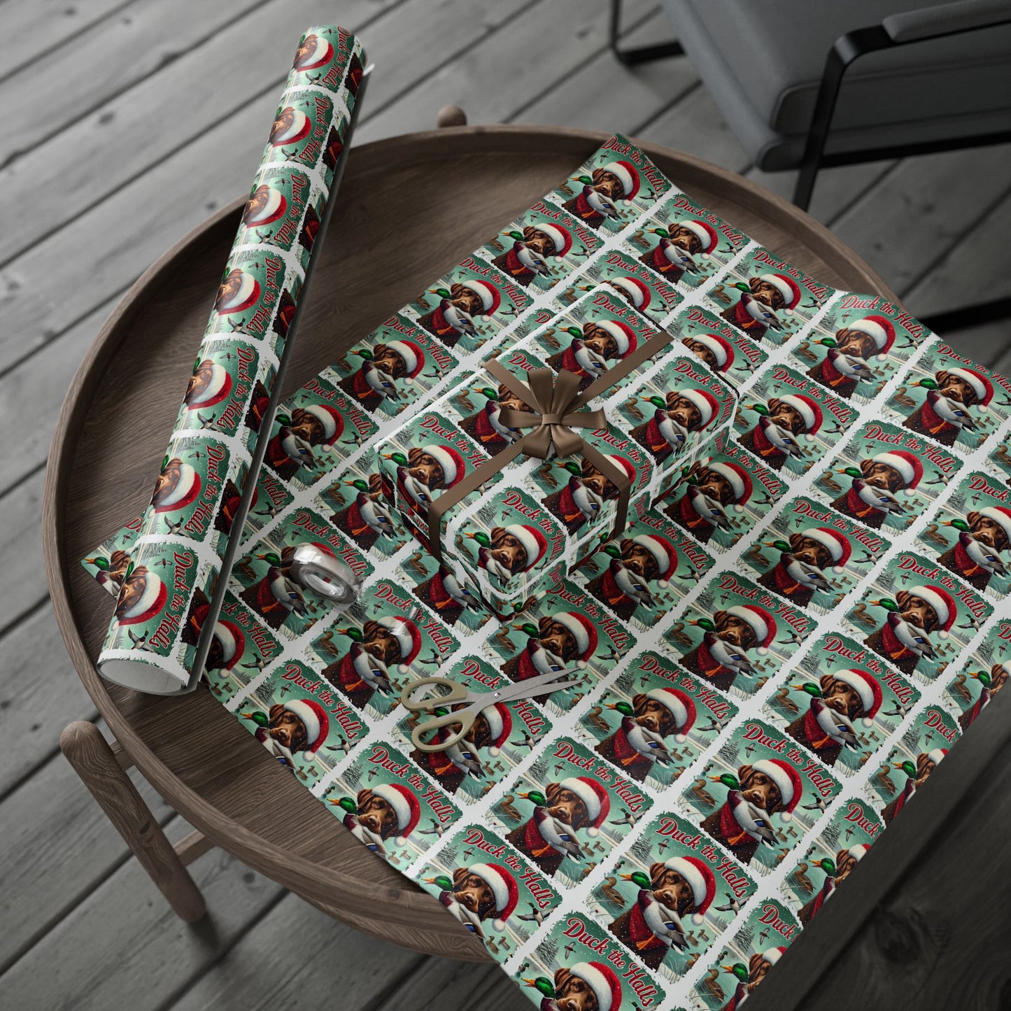 Duck the halls Wrapping Papers