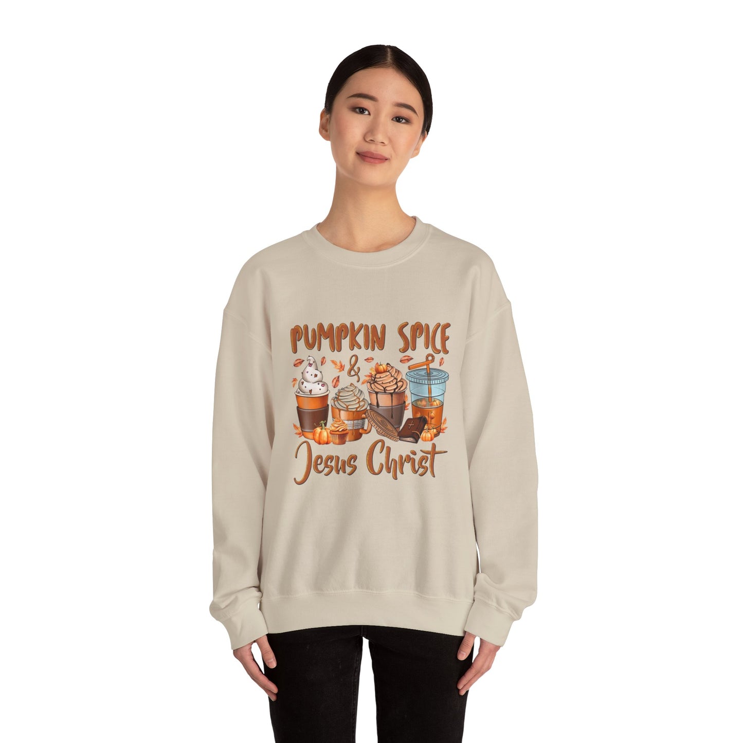 Pumpkin spice & Jesus Christ / Sweatshirt