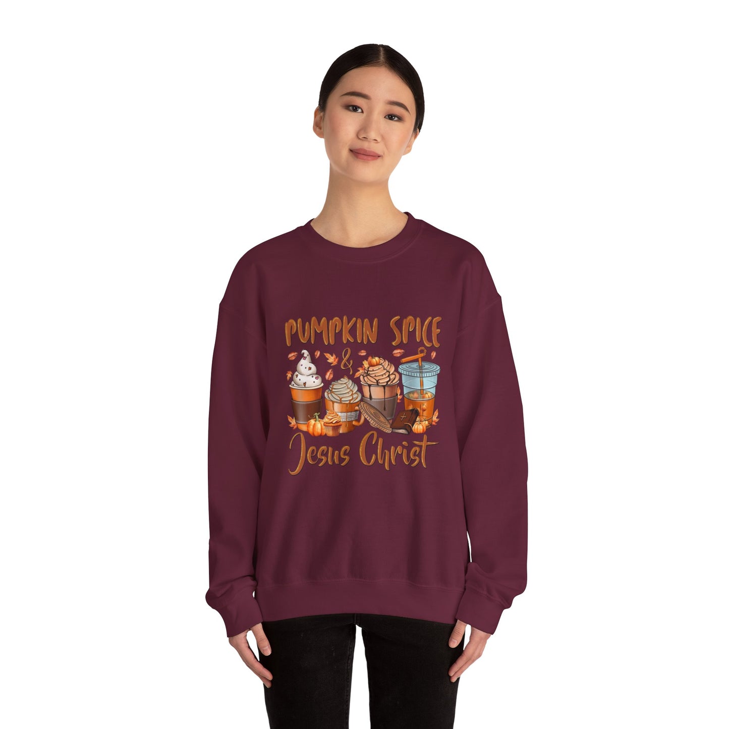 Pumpkin spice & Jesus Christ / Sweatshirt