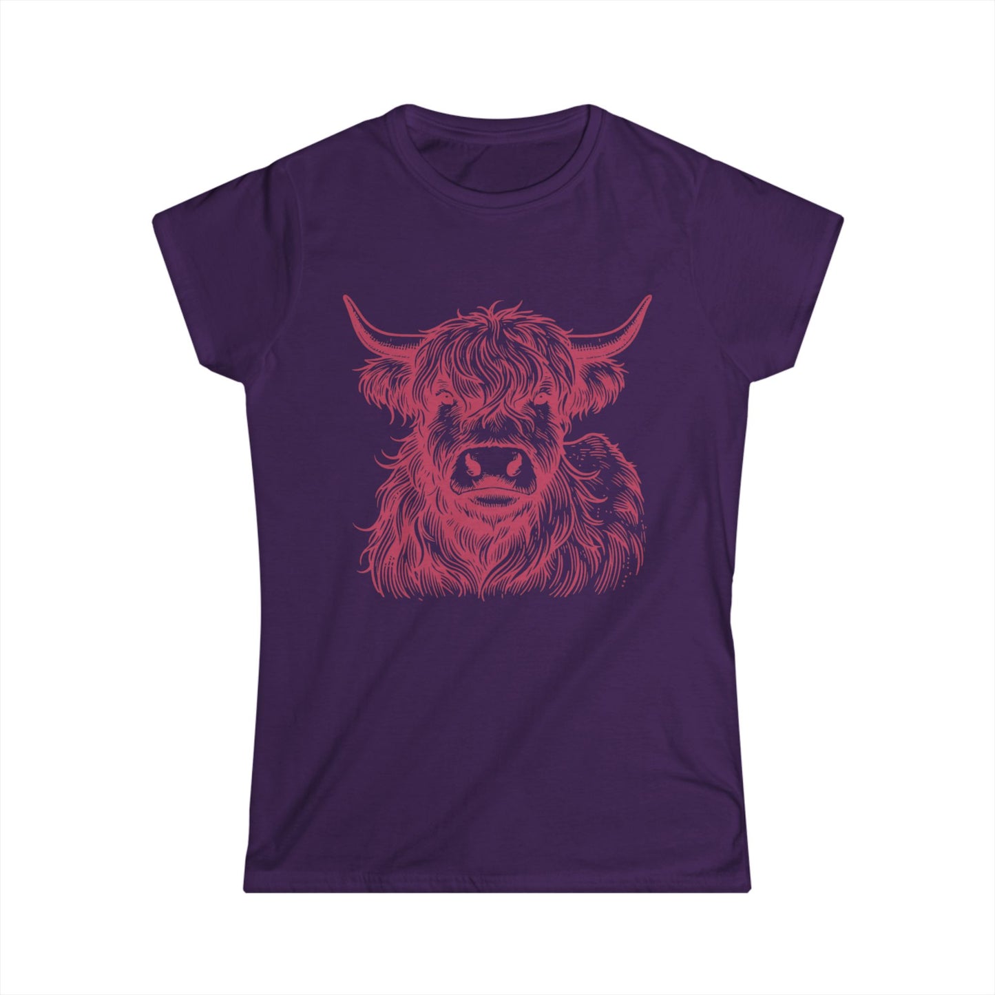 Pink cow Tee