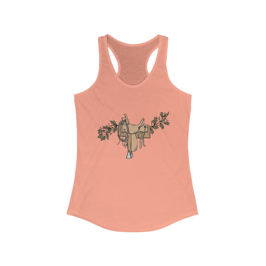 saddle and vine/ Racer back Tank