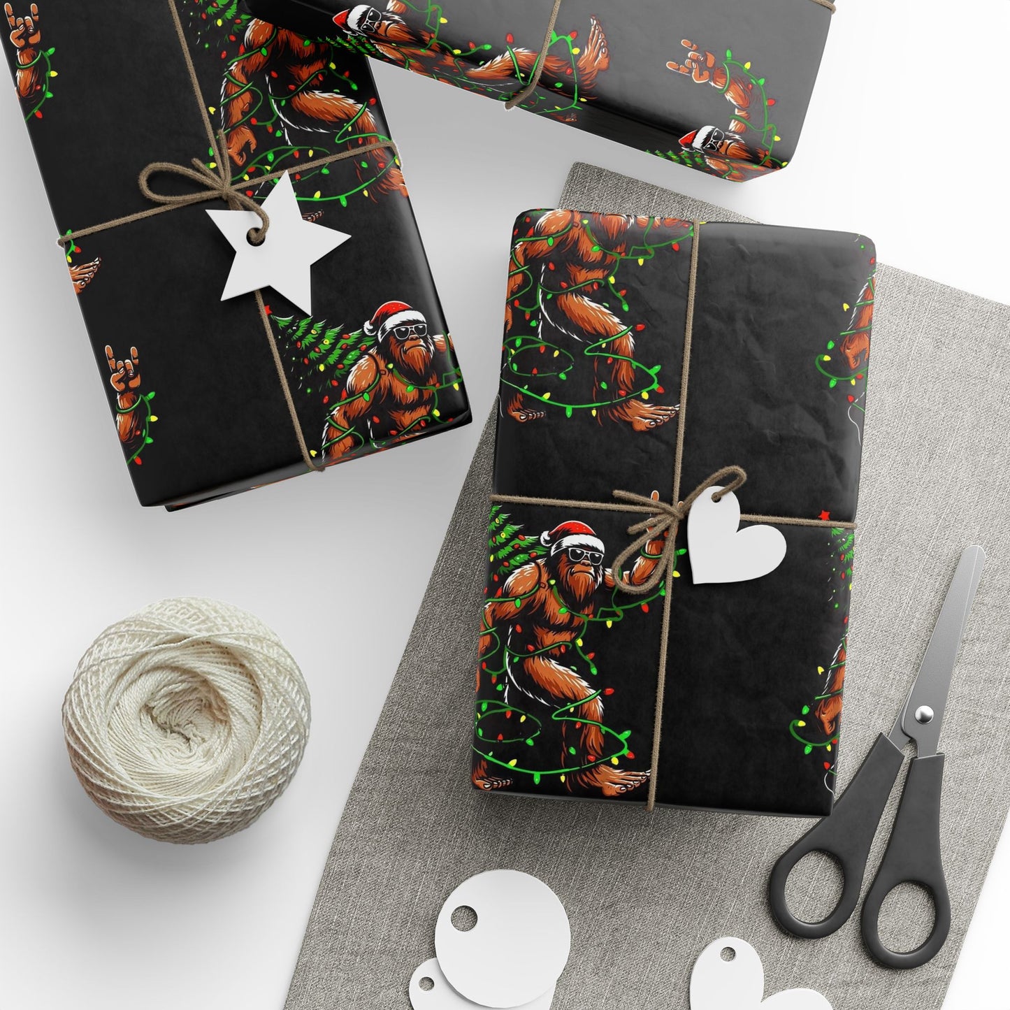 Bigfoot Christmas / Wrapping Papers