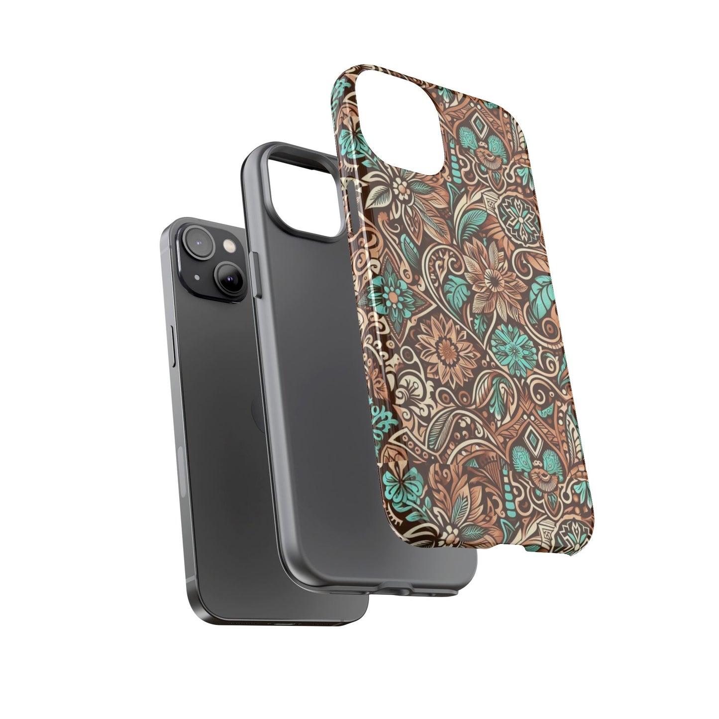 Leather & Turquoise / Tough Cases