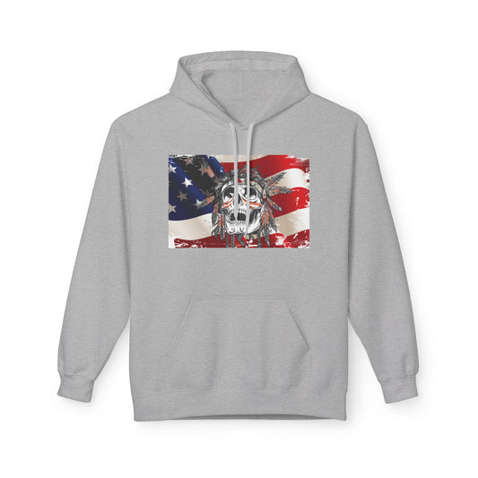 Flag and Skull Hoodie