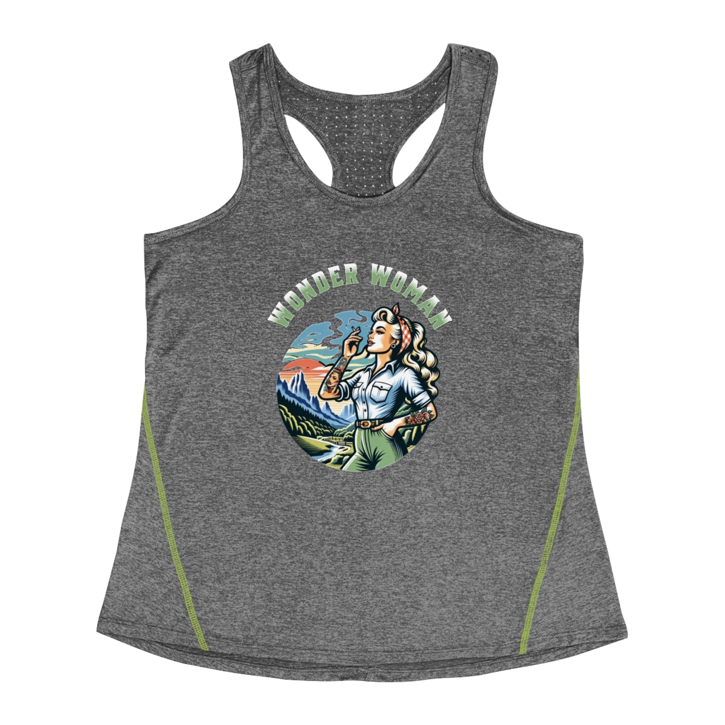 Wonder woman Racerback Sports Top