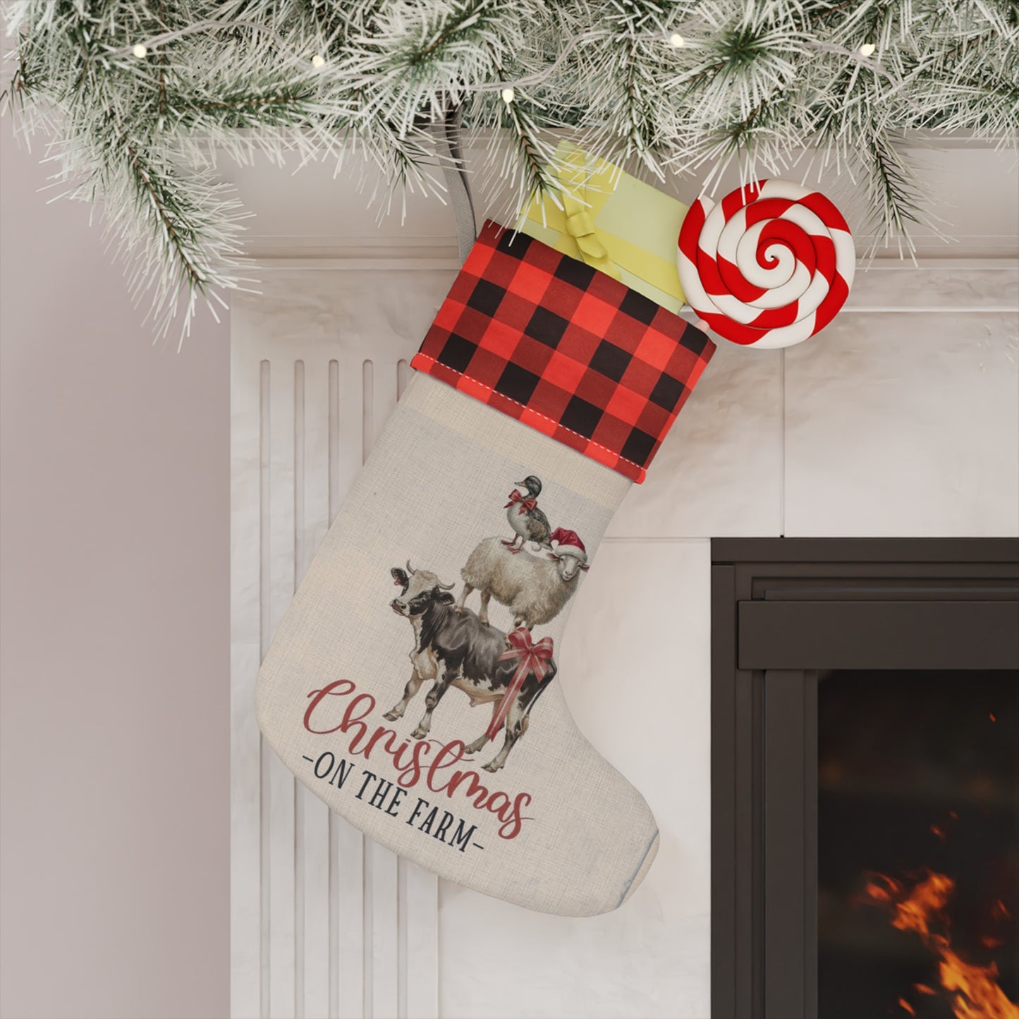 Christmas on the farm / Christmas Stocking