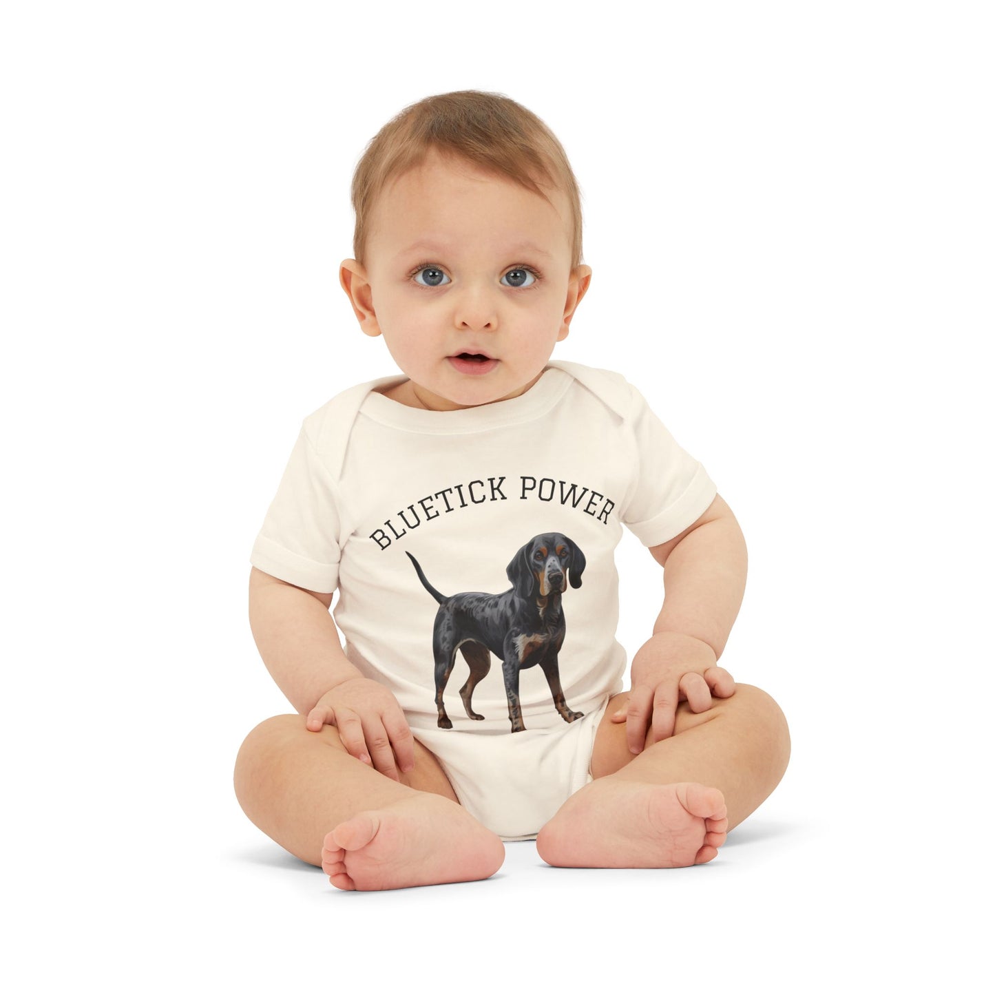 Blue Tick Power/ Infant One Piece