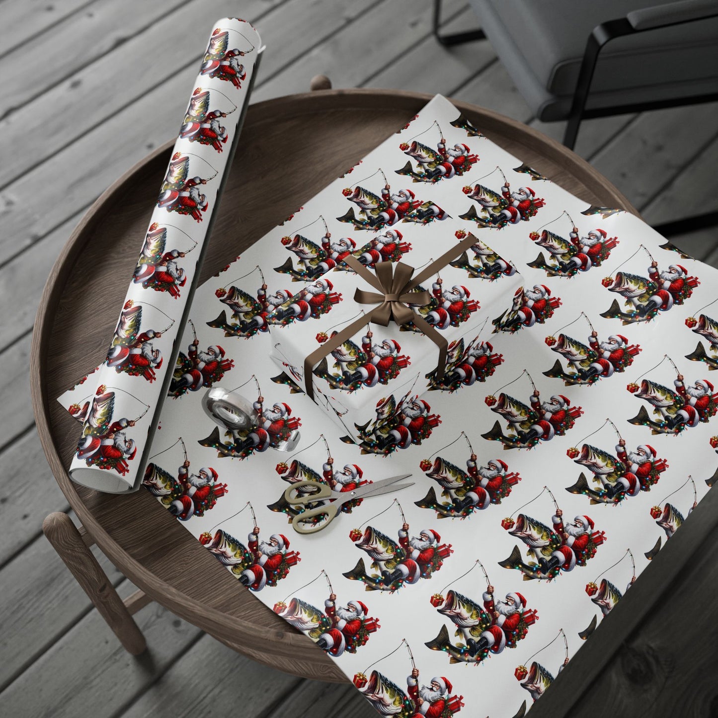 Santa Bass / Wrapping Papers
