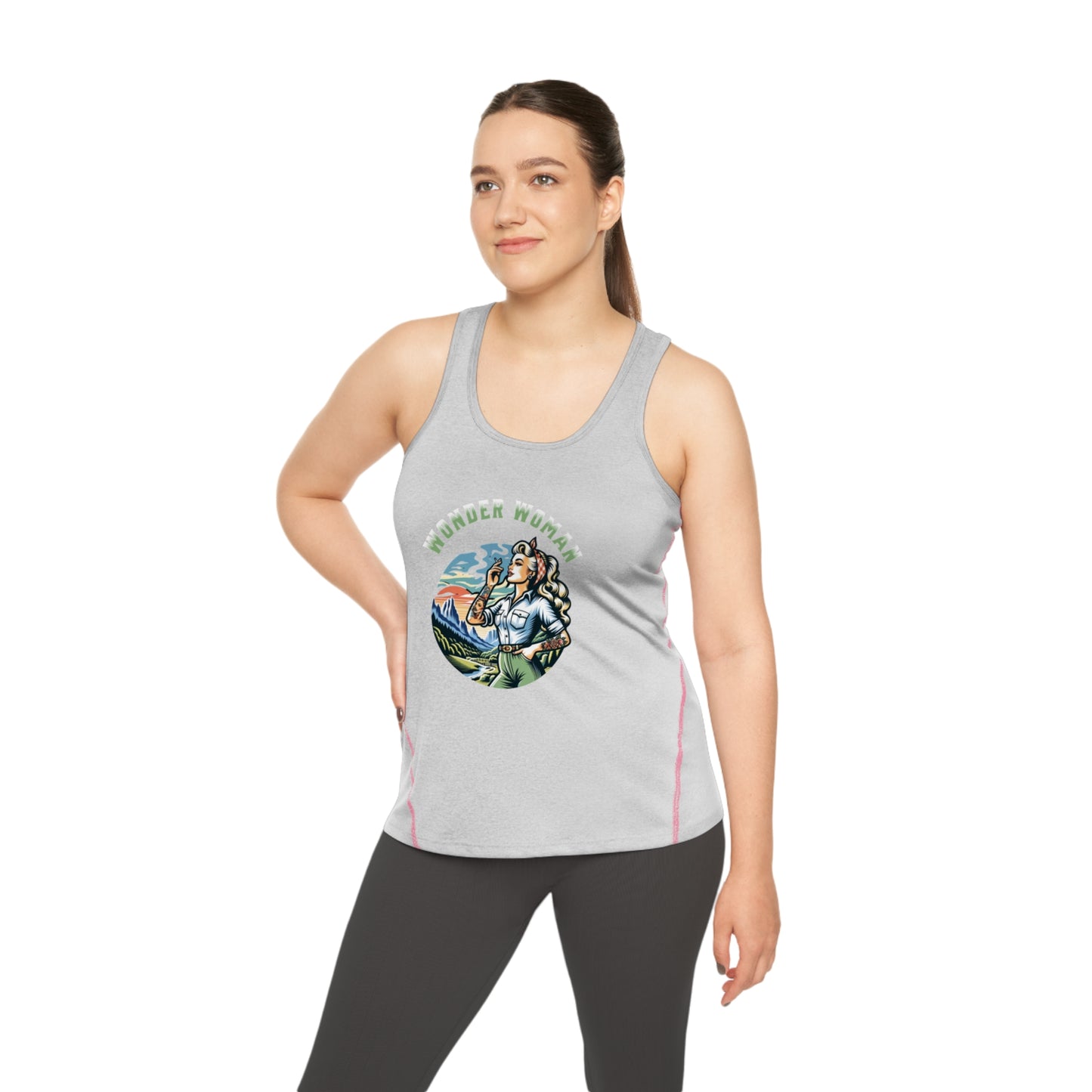 Wonder woman Racerback Sports Top
