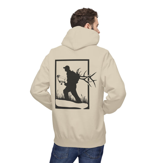 Archery Elk hunter/ Fleece Hoodie