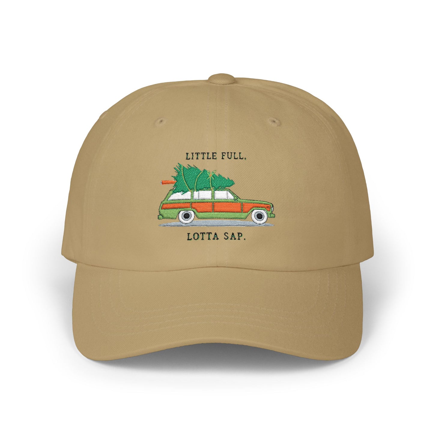 Little full, lot of sap / baseball cap