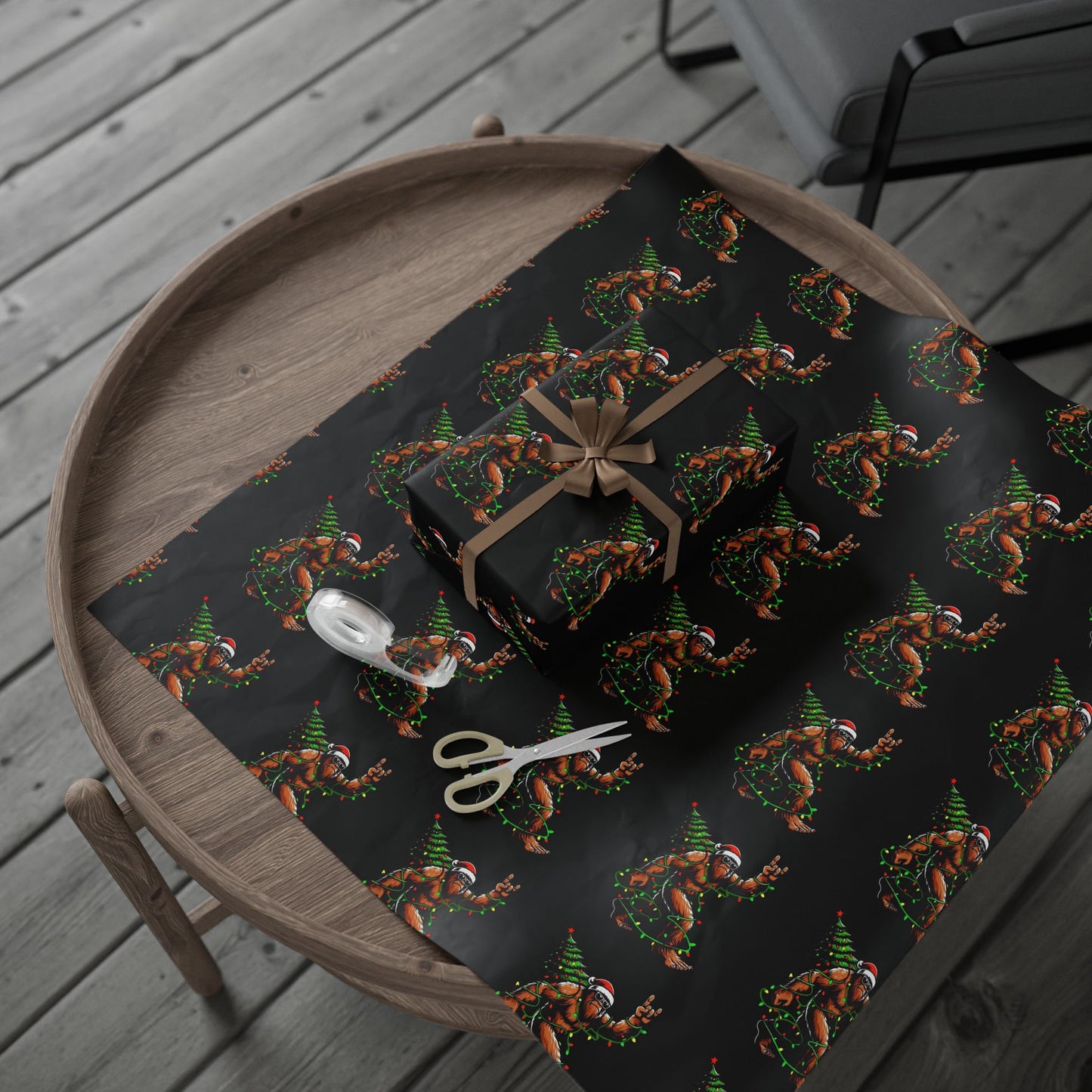 Bigfoot Christmas / Wrapping Papers