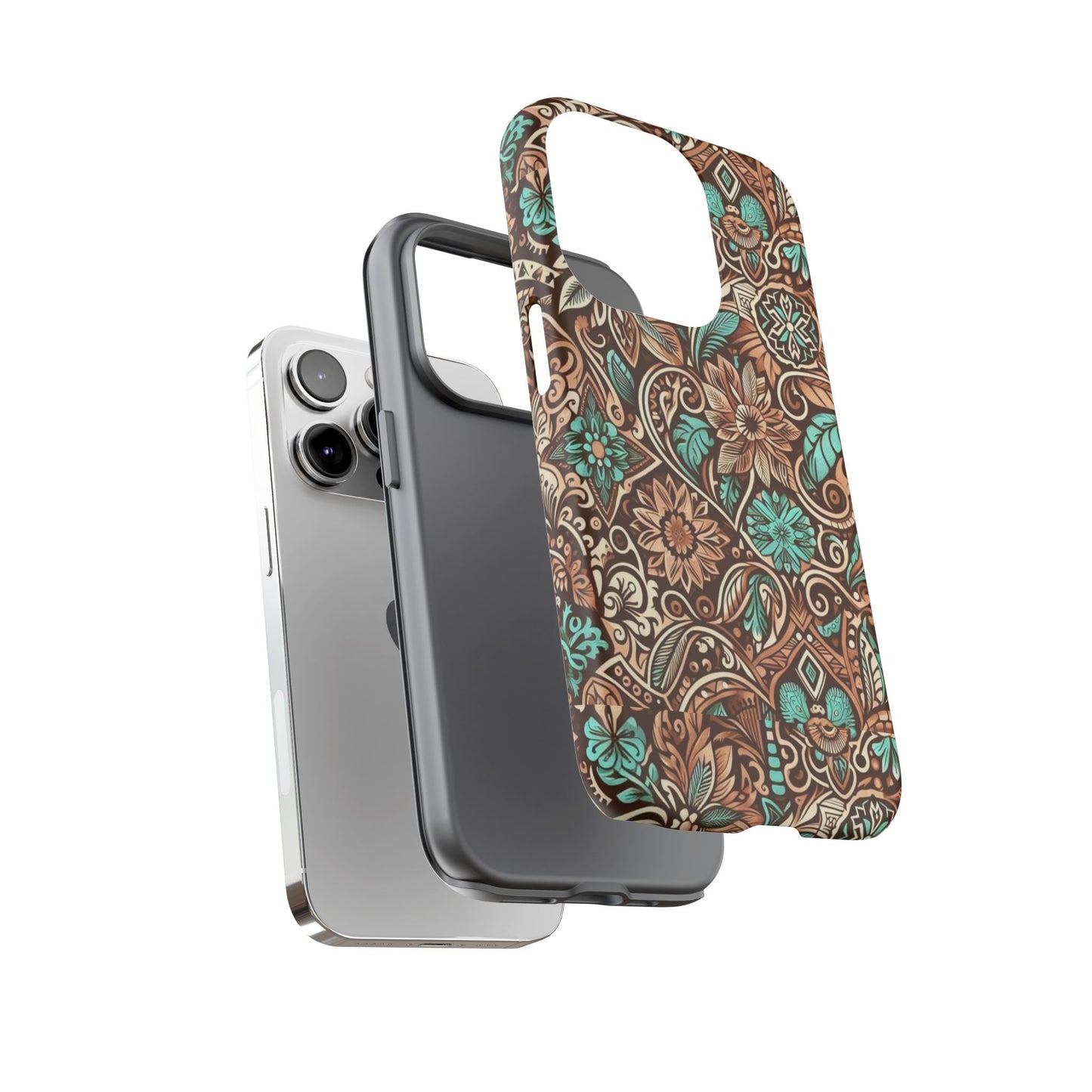 Leather & Turquoise / Tough Cases